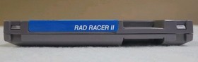 Rad Racer con manuale e Rad Racer II (Nintendo, NES, 1987/1990) con parapolvere