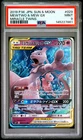 2019 POKEMON JAPANESE SUN & MOON MIRACLE TWINS #029 MEWTWO & MEW GX PSA 9