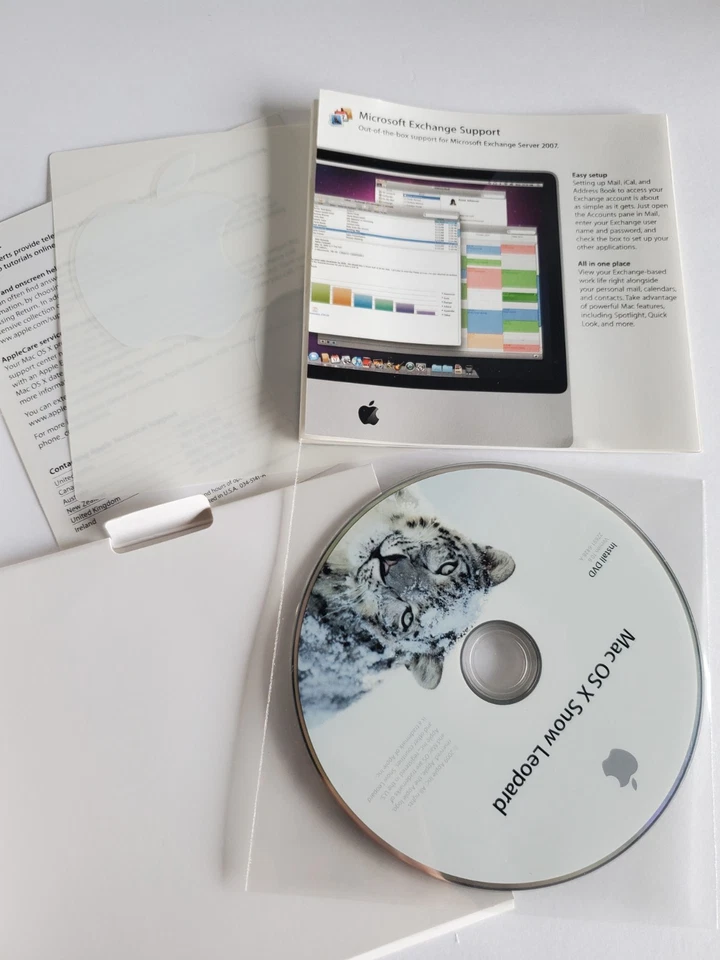 Apple Mac OS X Retail Snow Leopard Ver 10.6 Install Disc MC223Z/A - Image 3 of 3