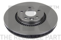 2X NK Bremsscheibe 202570 FüR Volvo Landrover Ford S60 S80 V70 XC70 V60 Galaxy 2