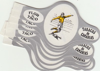 12 Zigarrenringe Flor De Taco Sportserie I Silber