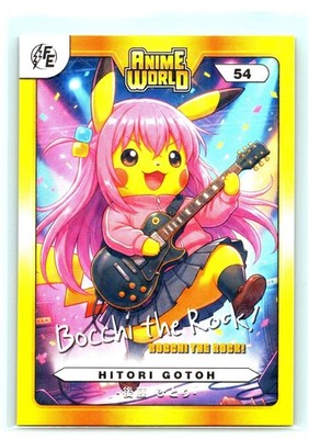 Pikachu Cosplay Anime Pokemon- Select Your Card