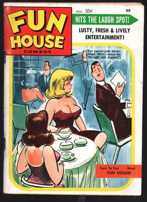 Fun House 11/1968-Timely-Bill Ward-Bill Wenzel-Davy Berg-Henry Boltinoff