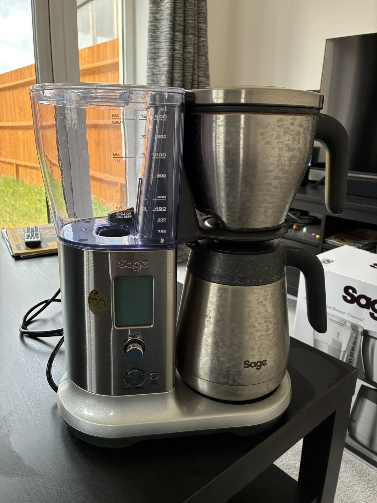Sage The Precision Brewer Coffee Machine SDC450BSS Brushed Stainless Steel