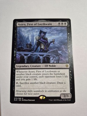 Magic the Gathering - Ayara, First of Locthwain - Throne of Eldraine ELD - NM