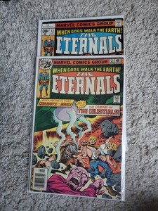 Marvel Comics the Eternals #2 and #13