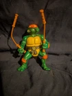 Vintage Teenage Mutant Ninja Turtles 1988 Hard Head Michaelangelo Action Figure