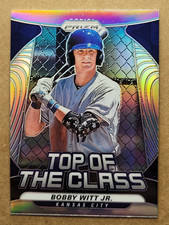 2020 PANINI PRIZM Bobby Witt Jr. TOP OF THE CLASS SILVER PRIZM #TOC-2 - ROYALS