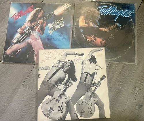 Ted Nugent Vintage Record Lot