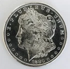 1880 S MORGAN DOLLAR! GEM BU+++! PROOF LIKE STUNNER! FANTASTIC PIECE! NR #K2849