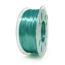 Gizmo Dorks Silk PLA 3D Printer Filament 1.75mm 1kg, High Gloss Teal Fast Ship