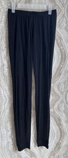 Terramar womens M  Thermasilk 1.0 Pointelle 100% Filament SILK Pant Base Layer