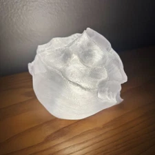 Melted Crystal Glow Lamp – Salt Inspired 3D Printed Light – Modern Ambient Home