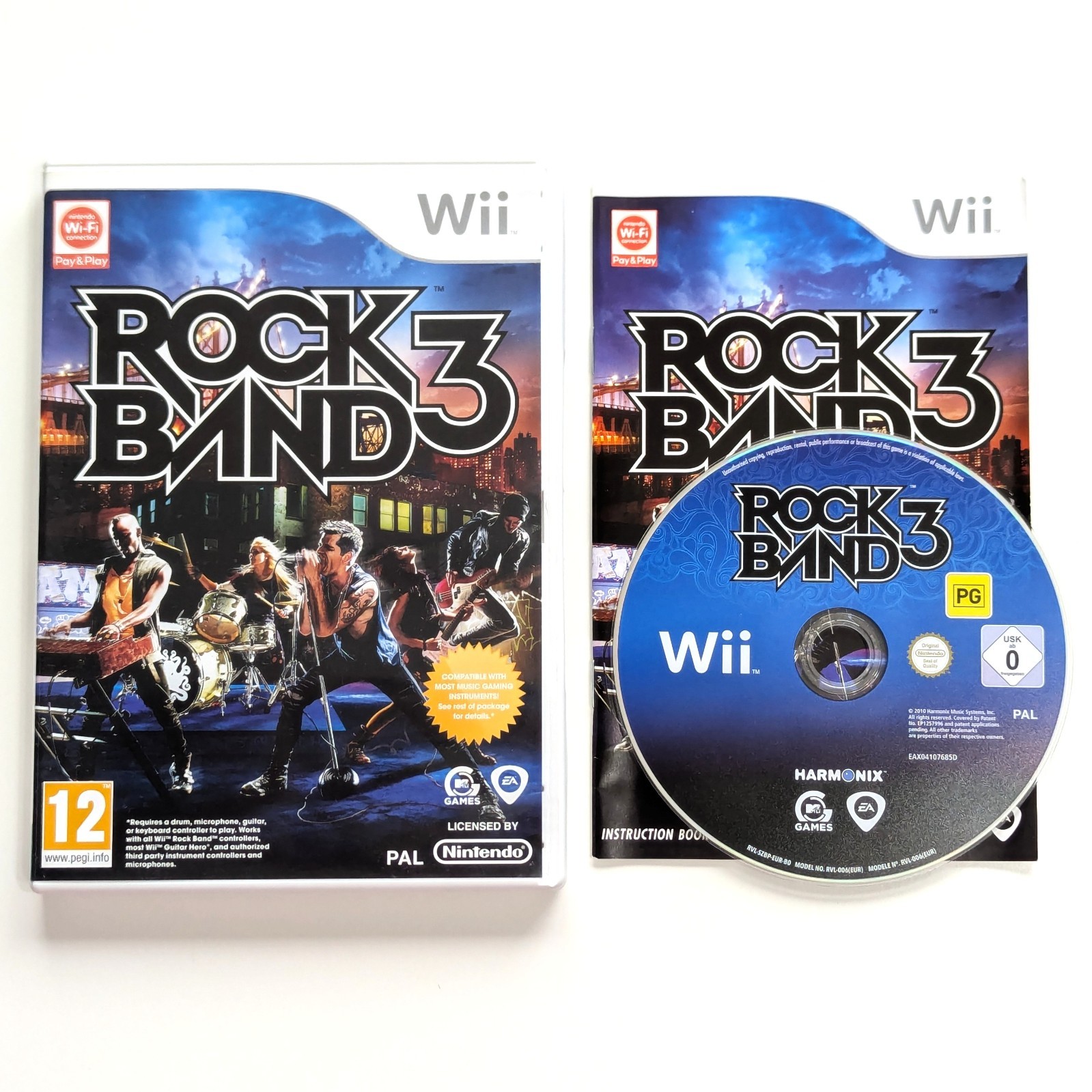 Rock Band 3 - PAL - Nintendo Wii