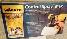 NEW Wagner Control Spray Max HVLP Variable Control Paint Sprayer Sealed: Reduced