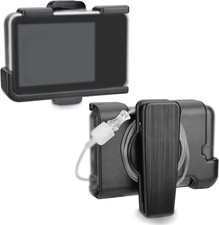 Black Insulin Pump Case with Flexible Edges Winding Design for Convenience