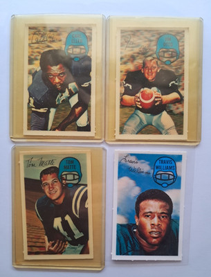 1970 Kellogg's Football YOU PICK 'EM SINGLES, Complete Your Set!