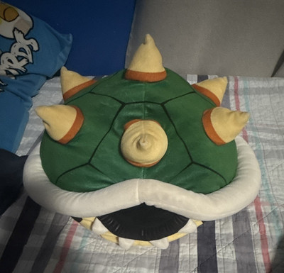Super Mario Bowser Shell Plush Doll, Unboxed - From Super Mario Bros. Game