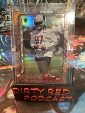 NEW 2025 Topps Chrome Football Walter Nolen #365 RC Football Leather Refractor