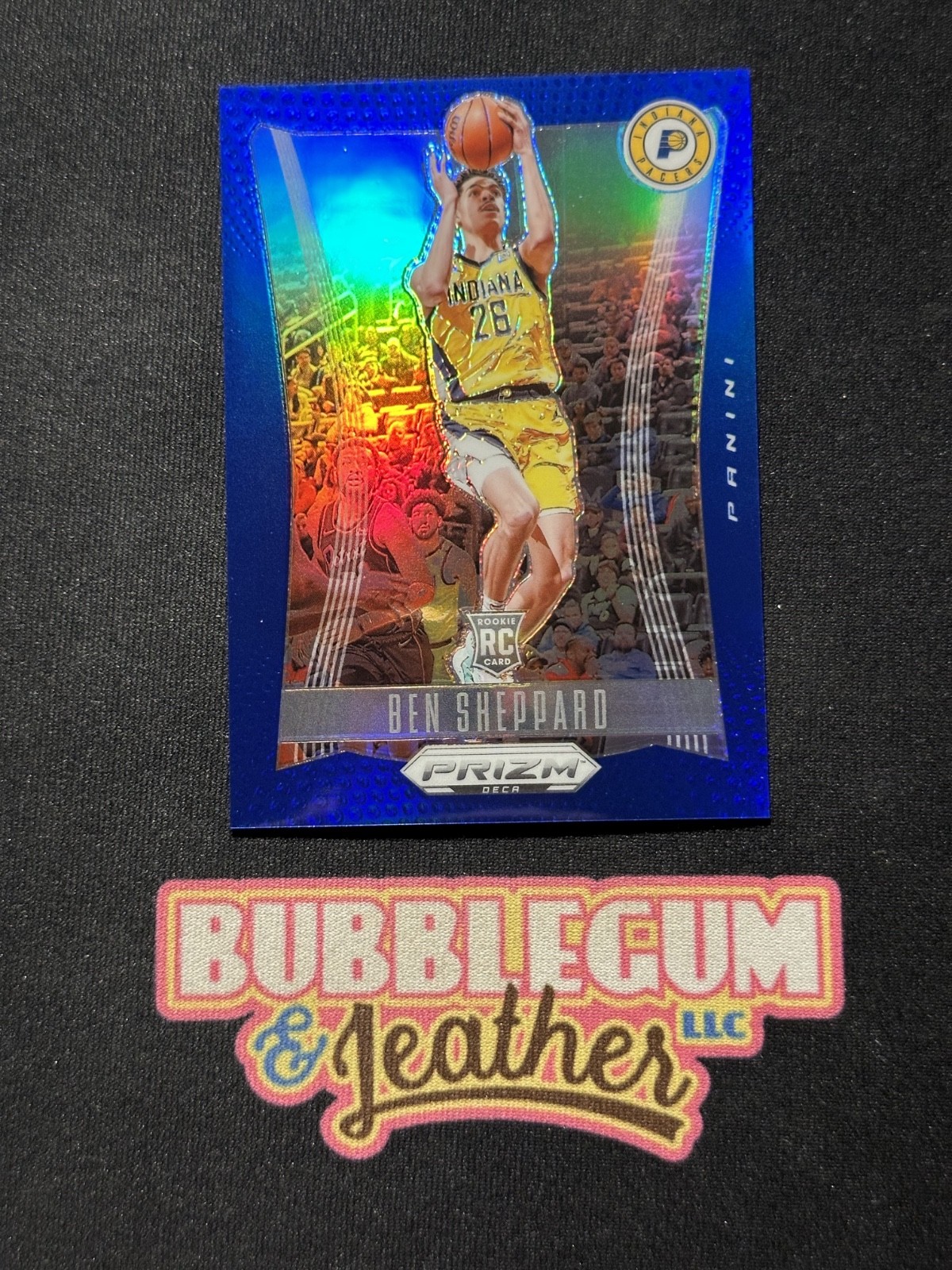 2023-24 Prizm Deca Ben Sheppard RC Blue Rookie SN /149 Pacers #100