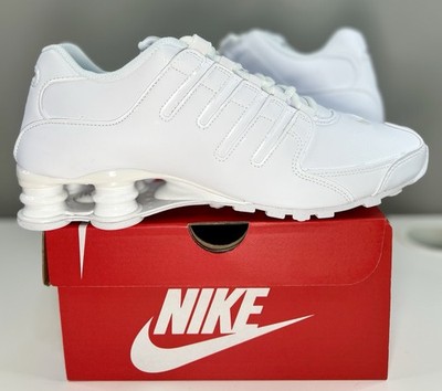NEW Nike Shox NZ 'Triple White' | Men Sizes 7 - 14 | 378341-128 | eBay