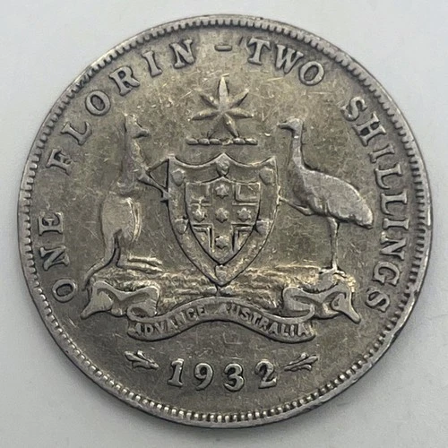 1932 George V Florin — photo from the most recent tracked eBay sale