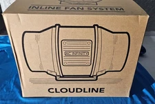 CLOUDLINE, Inline Booster Duct Fan 6” Cooling Vent Exhaust Grow Tents