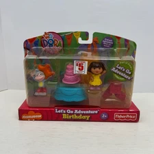 Fisher Price Nickelodeon Nick Jr Dora the Explorer Let's Go Adventure Birthday