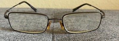 FLEXON BY MARCHON 516 LIGHT MAT BARK AUTHENTIC FRAMES EYEGLASSES 52-18-145 CASE