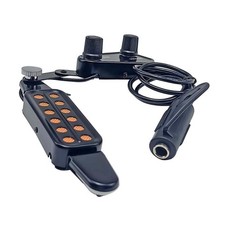 12 Hole Guitar Pickup With Volumes Tone Tuner Acoustic Guitar Sound Hole Pickup
