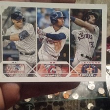 Topps 2022 Series 1 AL RBI Leaders #241 Judge Ramirez Tucker Baseball Card