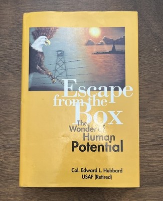 Escape From The Box Col. Edward L. Hubbard USAF SIGNED HCDJ