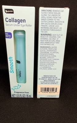B.pure Collagen Serum Under Eye Roller, Fragrance Free 0.5floz (one item)
