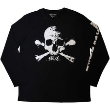 Image of Longsleeve Motley Crue Orbit Skull Official Tee T-Shirt Mens Unisex