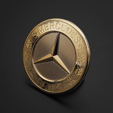 Mercedes Emblem Stern für A B CLK SL SLK M R Klasse 2078170316 Logo Gold Neu Mercedes Emblem Stern für A B CLK SL SLK M R Klasse 2078170316 Logo Gold Neu