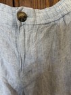 14th & Union Men's Slim Tapered Linen Cotton Textured Chino Pants M — photo 2