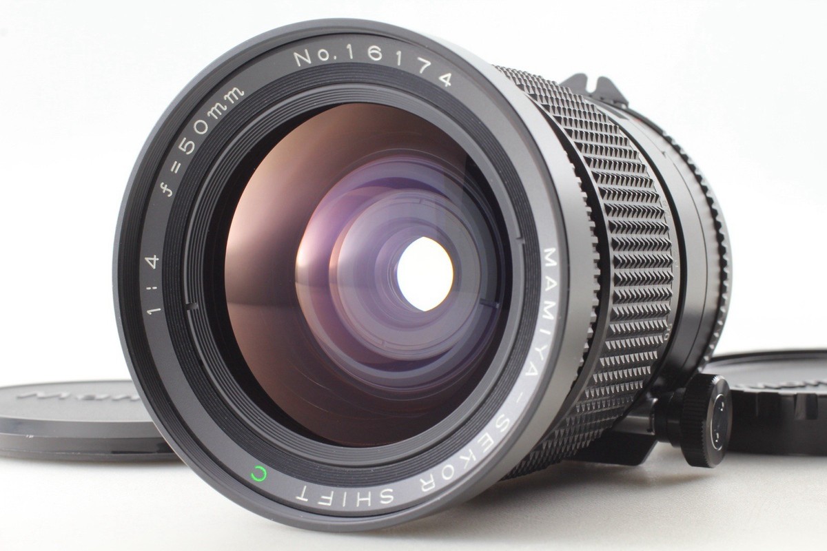 CLA'd [N MINT] Mamiya Sekor Shift C 50mm f/4 +Cap For M645 1000S