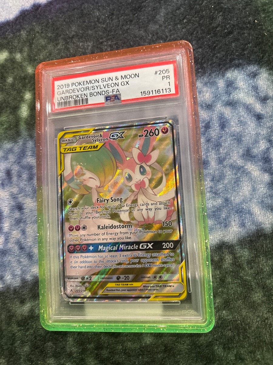Gardevoir & Sylveon GX (Alternate Full Art) 205/214 Sm-Unbroken