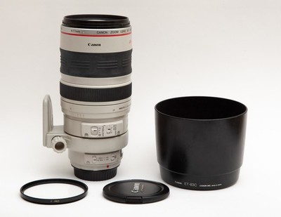 Canon EF 100-400mm 100-400 f/4.5-5.6L f4.5-5.6 L IS USM w/ B+W Filter! USA