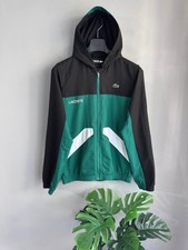 Lacoste Sport Men's Hooded Colourblock Zip Jackets, Size S