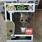 Funko Pop! I am Groot #1055 Flowerpot Marvel Collector Corps Exclusive New