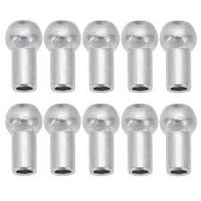 Gym Pulley Machine Stopper Set of 10 Cable Ball Terminals for Fitness Equipment