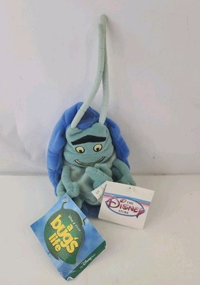 Disney Store Parks A Bug's Life - TUCK PILL BUG - 8'' Bean Bag Plush New w/ Tags
