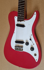 Vintage 1981 Fender Bullet Electric Guitar USA-Red