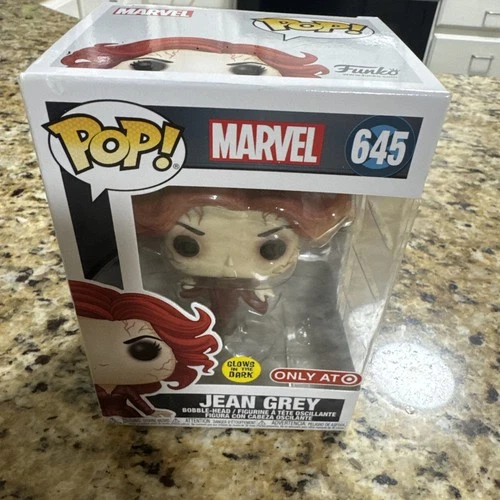 Funko Pop! Marvel JEAN GREY #645 Glow In Dark Vinyl BOBBLEHEAD Figure New In Box