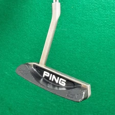RARE Ping USA Karsten Zing Sn Specify Black Dot 36" Long-Neck Blade Putter