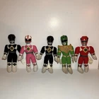 Vintage 1993 Mighty Morphin Power Ranger Lot Action Pal Plush 10"
