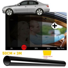 Uncut Roll Window Tint %15 Light Black 20" Film Inches x 10'Feet Car Home Office