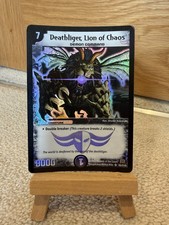 Duel Masters Deathliger Lion of Chaos Holo Rare Card 2004 S5/S10