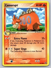 CAMERUPT 23/106 UNCOMMON EMERALD POKEMON LIGHTLY PLAYED